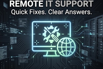 troubleshoot and fix your computer or network issues remotely