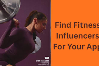 find fitness and wellness influencers for your mobile app