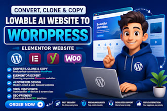 convert wix to wordpress, lovable ai to wordpress migrate lovable to wordpress