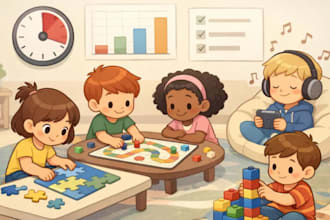 illustrate children story book illustration and KDP book illustrator