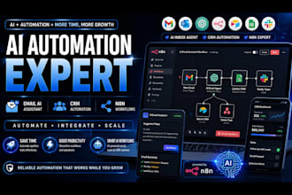build ai email assistant, ai inbox agent, and n8n ai workflow, CRM automation