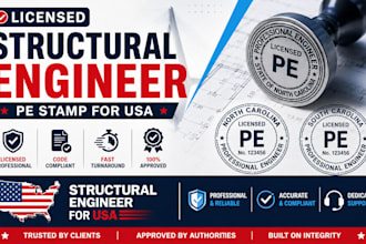 pe stamp north carolina stamp, south carolina stamp, structural engineer for usa