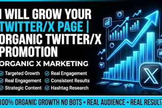 grow your twitter x account organically with real engagement