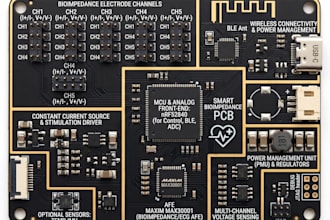 design power electronics pcb with ac motor driver board and vfd control pcb