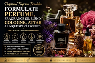 be your cosmetic formulation chemist and cosmetic formulator