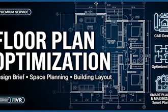 turn your architectural design brief into optimized floor plan layouts