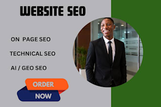 do website seo optimisation for your wordpress website