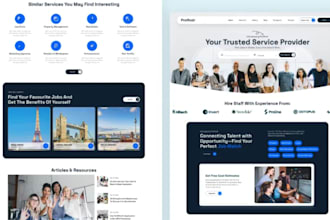 develop ai recruitment website,  USA linkedin resuming generator ai website