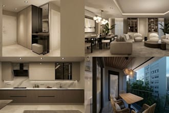 design  architecture projects with realistic 3d rendering
