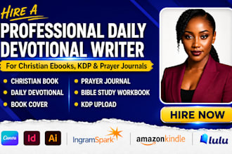 daily devotional design format christian KDP journal