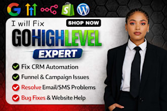 build gohighlevel automation fix ai call chatbot developer go high level expert