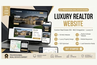 build luxury real idx website for realtor agents luxury realtor website idx