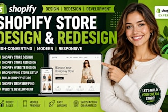 shopify store design shopify store redesign shopify website design shopify store