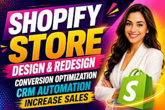 redesign, update, edit, optimize shopify ecommerce website, shopify store expert