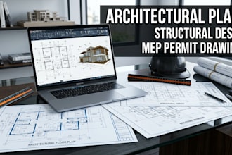 design architectural house plans, structural engineering mep permit drawing