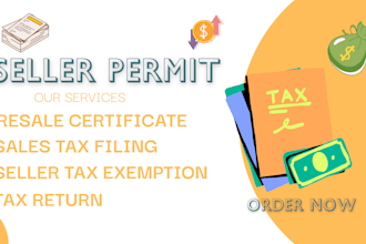seller permit, sales tax id, business license, sales tax filing, tax return