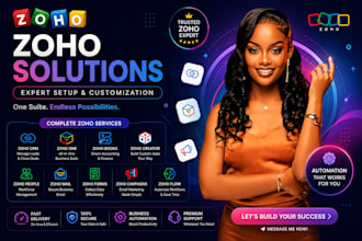 do zoho CRM customization, automation and API integration with any platform