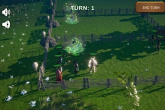 do custom turn based, multiplayer strategy games with unique mechanics in unity