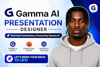 design gamma ai presentations, pitch decks documents