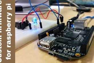 develop embedded linux systems and custom firmware for raspberry pi