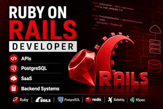 develop or fix your ruby on rails application