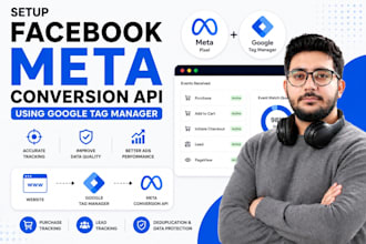 setup facebook meta conversion API using google tag manager