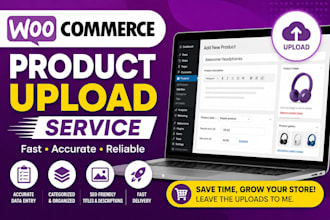 upload products to your woocommerce store
