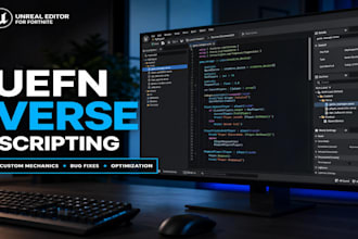 write and fix custom fortnite uefn verse scripts for your creative map