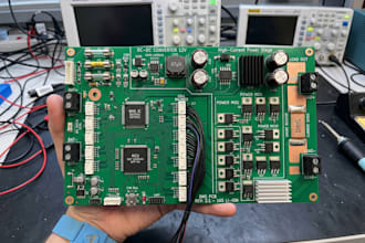 design battery management system pcb with dc dc converter and power electronics