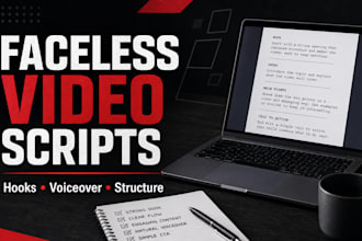 write faceless youtube scripts with strong hooks
