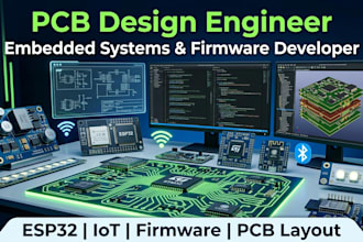 design pcb engineer embedded system and firmware developer