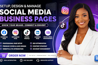 create and setup facebook business page