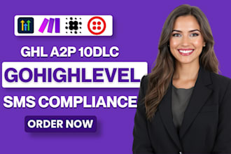 setup a2p phone verification, gohighlevel SMS, ghl a2p 10dlc ghl automation
