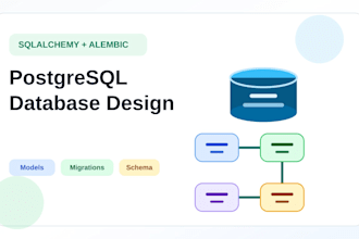 design your postgresql database with sqlalchemy and alembic