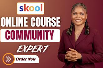 setup skool online community setup skool community setup skool community manager