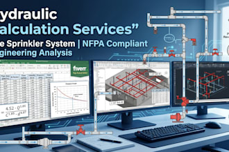 o hydraulic calculation, fire sprinkler system design, fire protection engineer