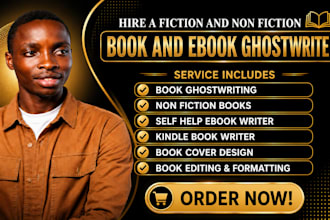 be ebook ghostwriter, ebook writer, ghost book writer, non fiction ebook writer