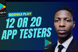 provide 12 real testers with daily review and reports