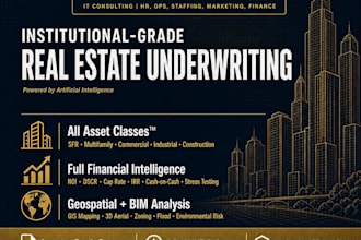 deliver ai powered real estate underwriting and investment analysis
