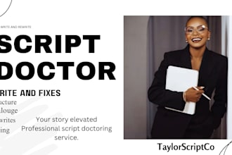 doctor, rewrite, and elevate your script to production ready standard