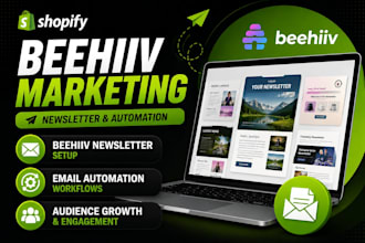 setup your beehiiv newsletter and ecommerce email automation