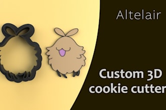 design your custom cookie cutters for 3d printing