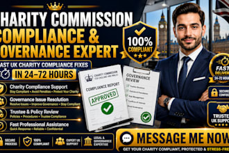 fix charity commission compliance and governance issues
