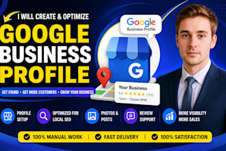 setup, optimize google business profile gmb listing maps listing for local SEO