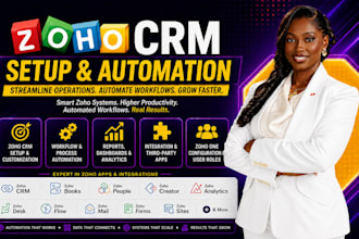 setup zoho crm zoho one, mail, campaigns, automation, creator, people, books