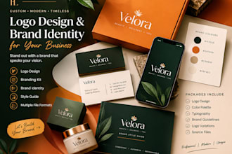 design business logo branding kit brand identity