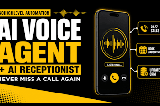 setup gohighlevel ai voice agent, ghl ai receptionist conversational ai studio