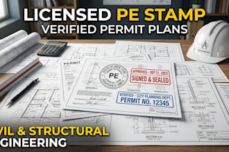 licensed civil and structural architecture engineer pe stamp in georgia alabama