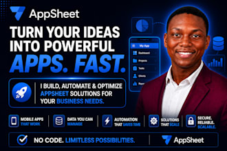 convert your google sheets into a powerful appsheet mobile app