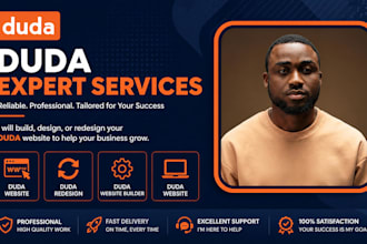 design or redesign a professional duda website